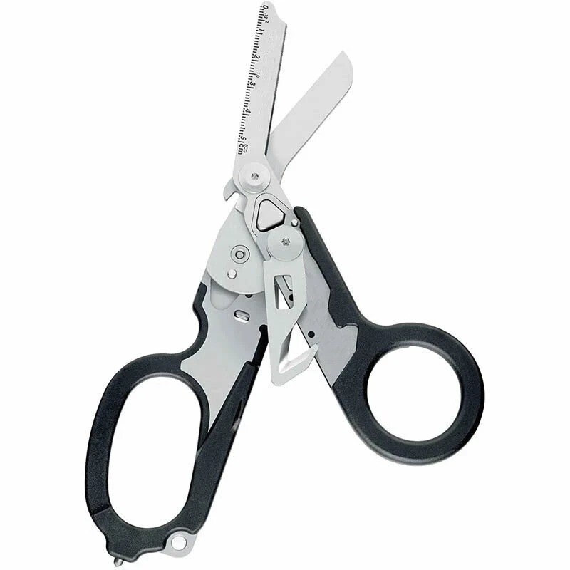 Tactical Folding Scissors – Survival Multi-Tool First Aid Camping EMT Gear