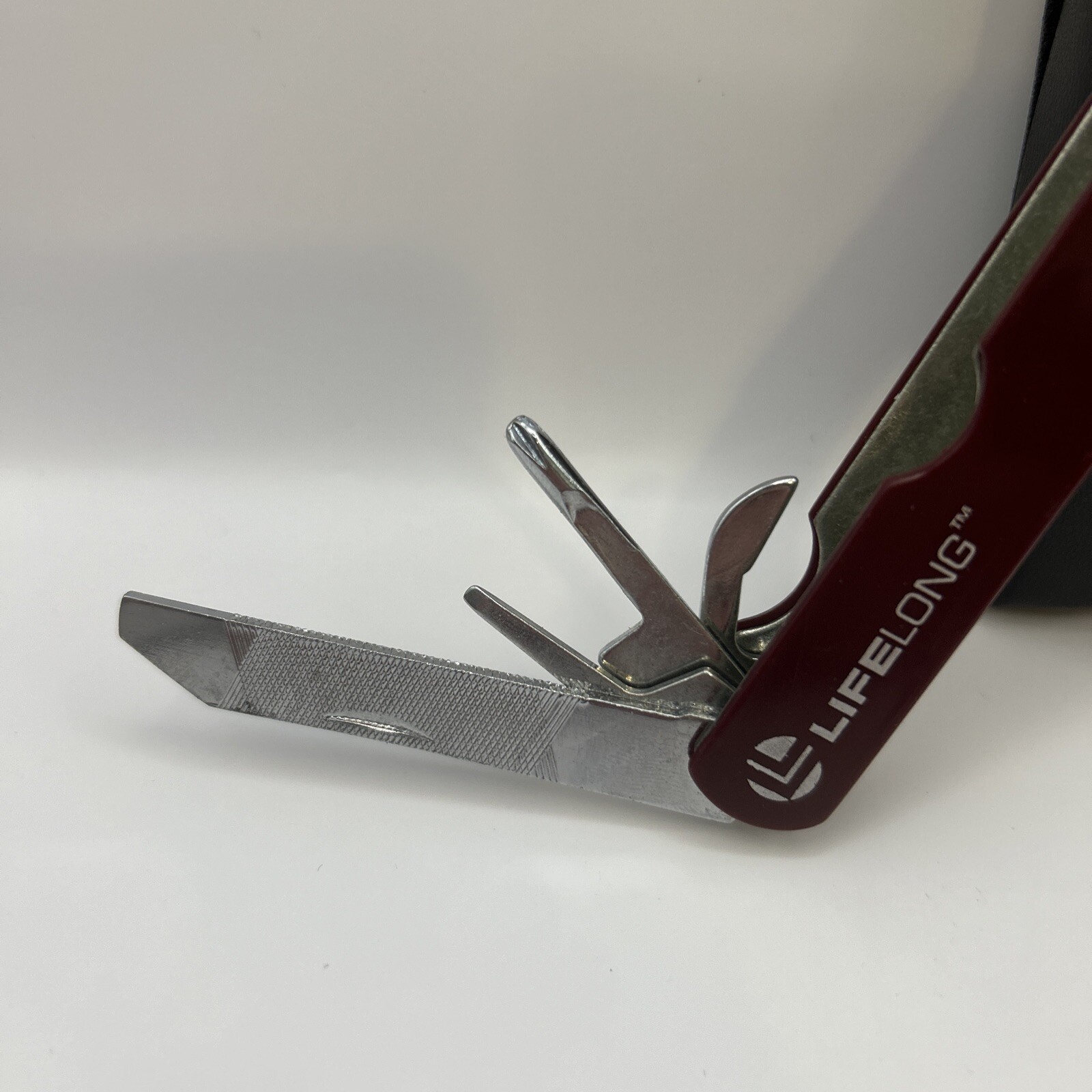 LIFELONG Multi Tool 9 Tools in One Stainless Pliers Knives File Screw Can Opener