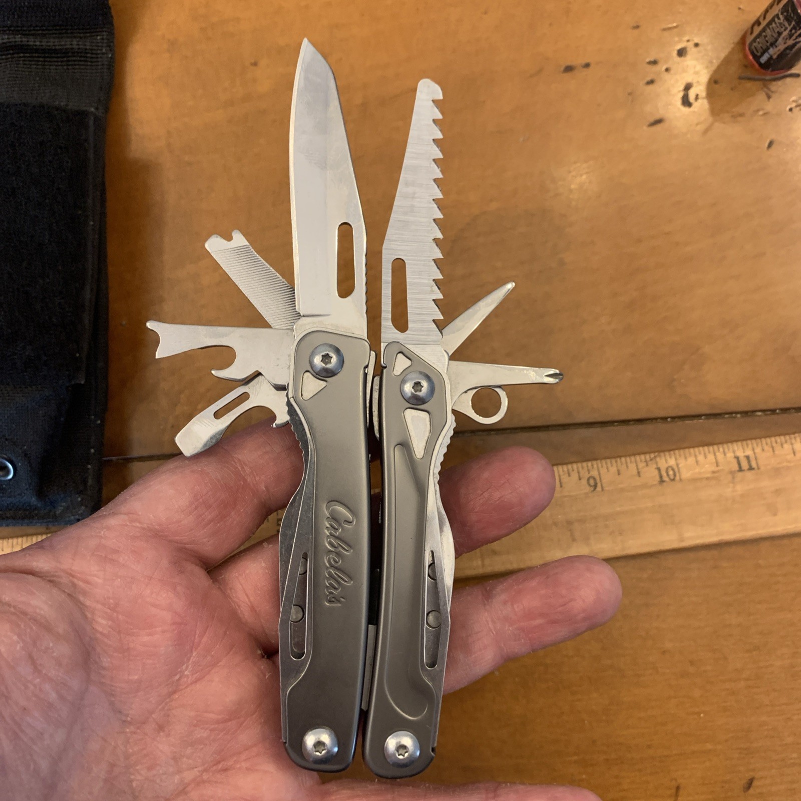 Super Loaded Cabelas Multi Tool And Sheath