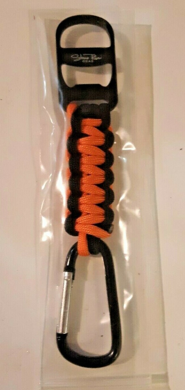 Stone River Gear Paracord Key Chain With Bottle Opener & Carabiner Keychain NEW