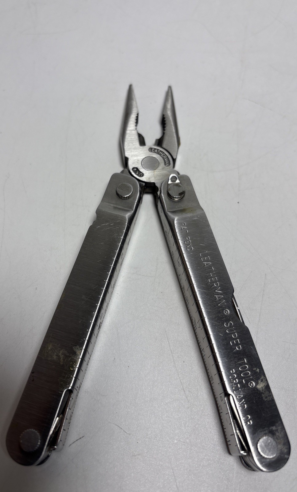 Leatherman Super Tool Multi Tool Pliers Knife Saw Original Supertool
