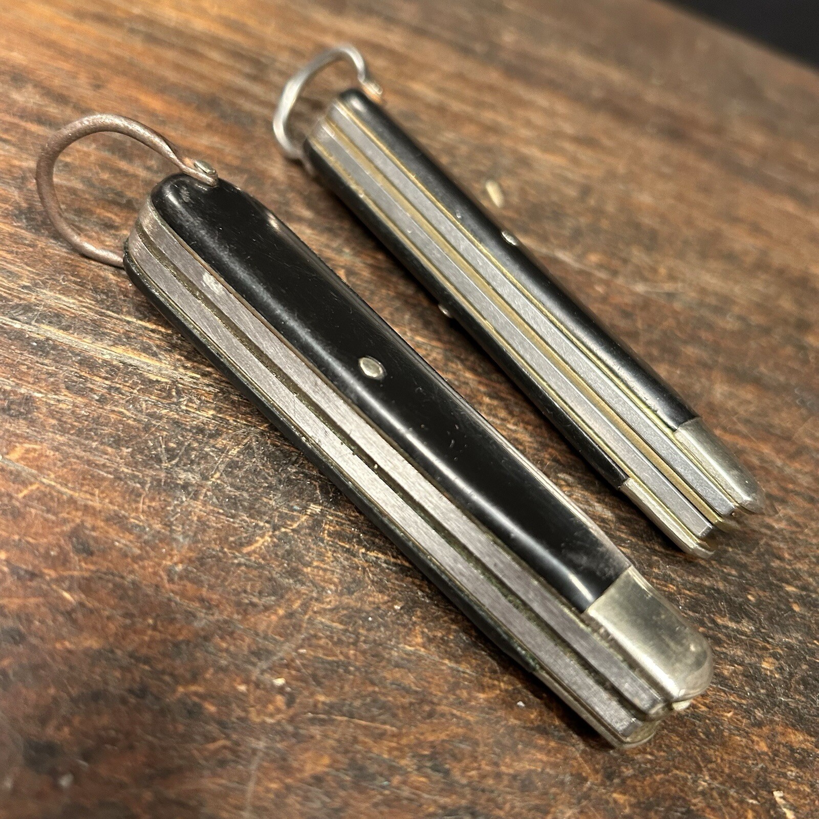 Vintage Pocket Knife Lot (2) Camillus New York USA TL-29