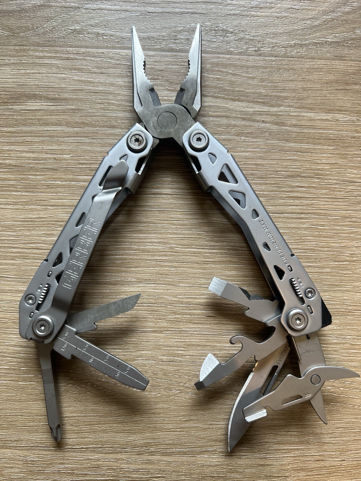 Gerber Suspension NXT Multi Tool 15-in-1 Stainless Steel Pocket Clip EDC Pliers