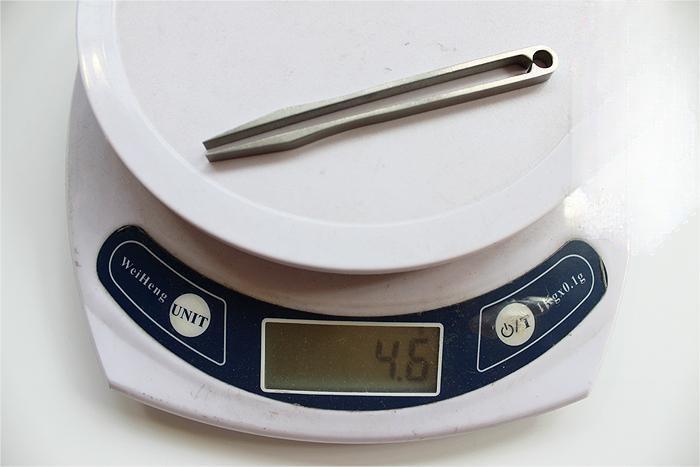 1PC Portable Titanium Alloy Tweezer EDC Survival Camping Outdoor Travel Tool