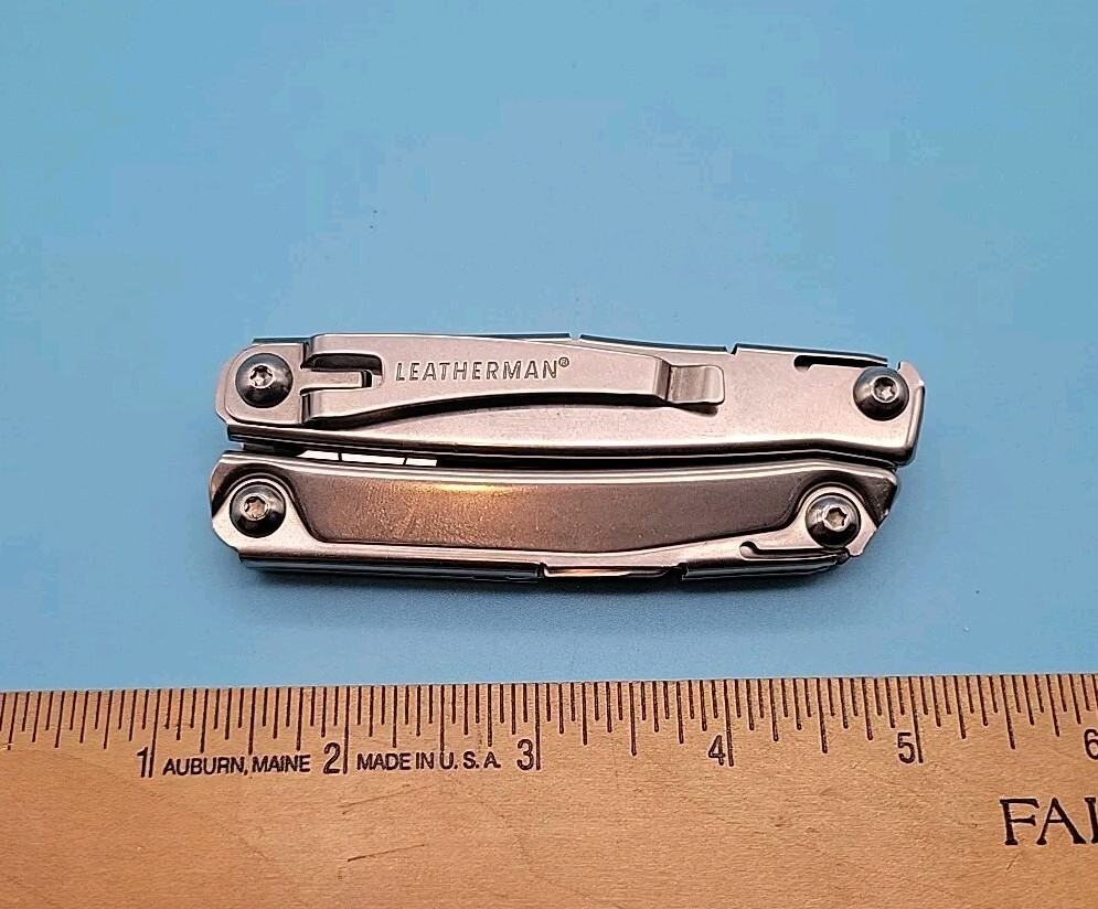 Leatherman Rev Multi-Tool – Pliers, Knife, Screwdrivers, Can Opener, File