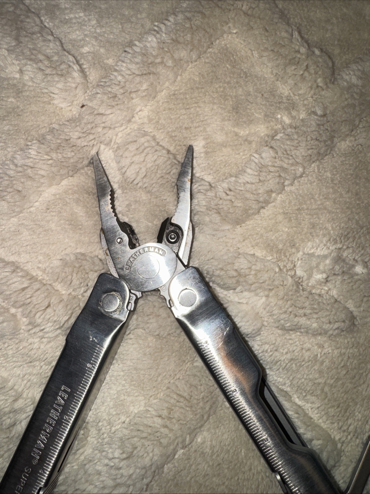 Leatherman Super Tool 300 Multitool Stainless Steel Pliers Knife Used