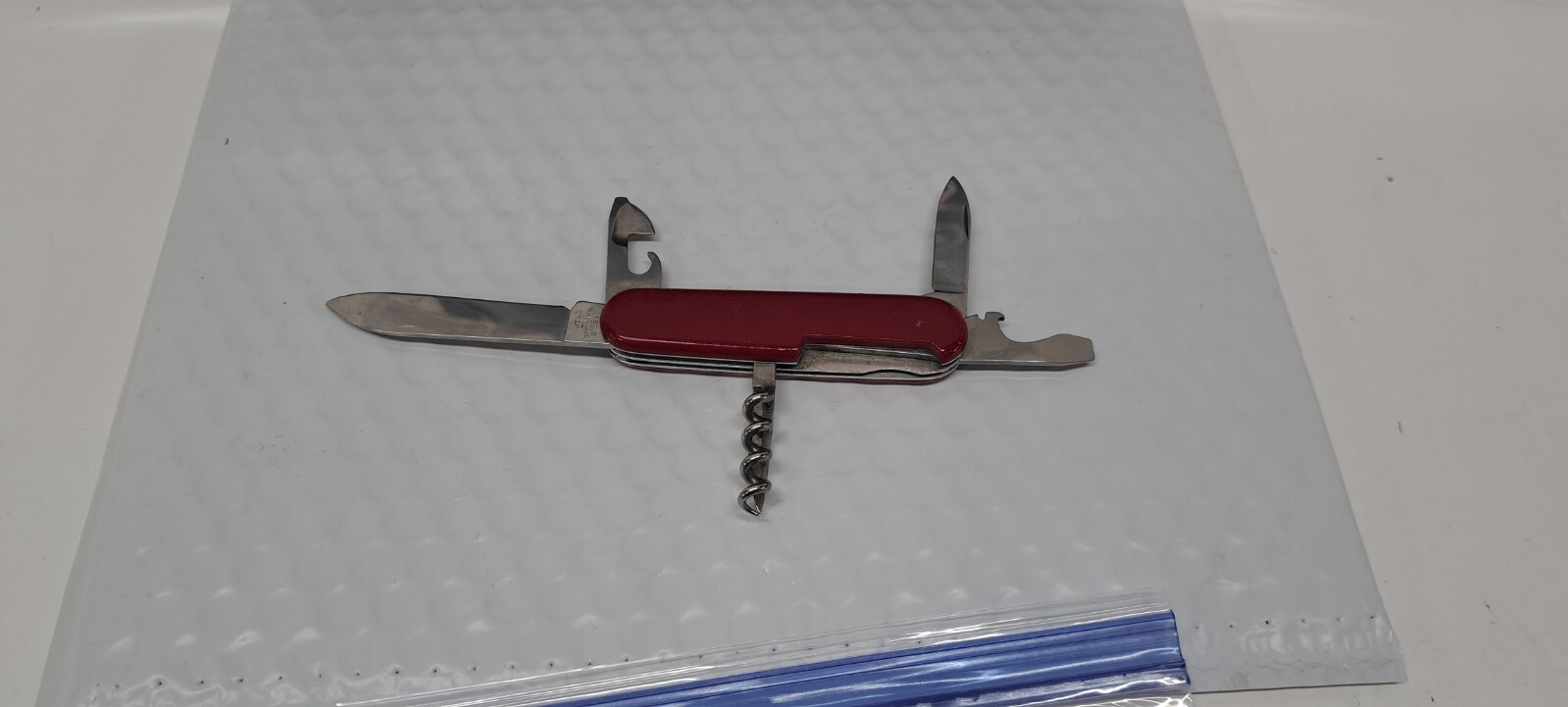 Used Victorinox Spartan 91mm Swiss Army Knife TSA actual knife pictured