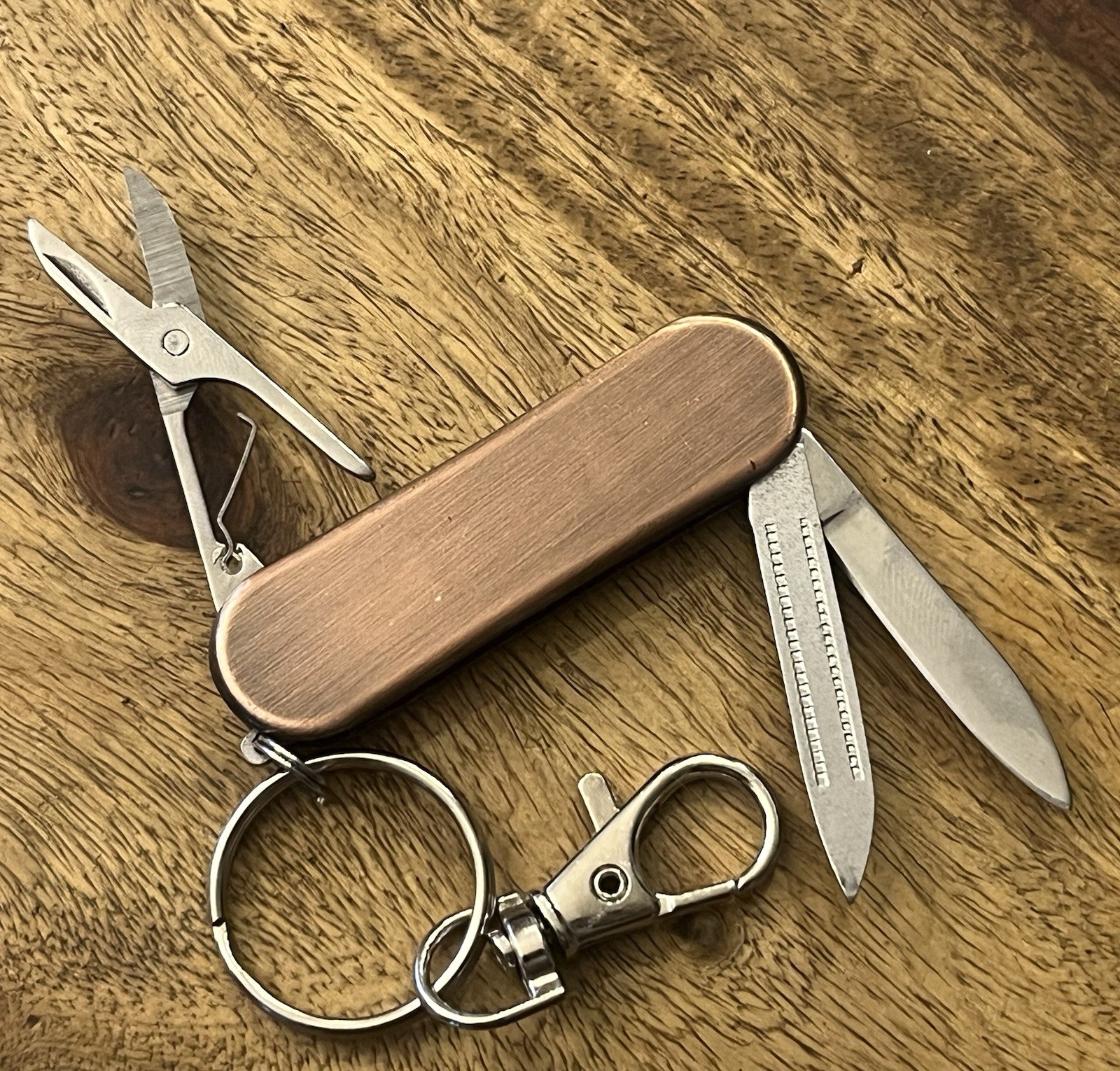 Switzerland Keychain Multitool Scissors, Knife File SUPER Solid! SUPER NICE!!
