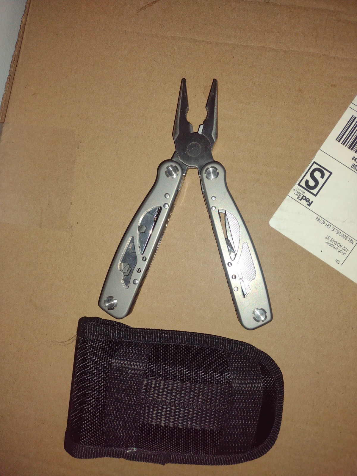 Guidesman Multi Tool W/Belt Pouch Fishing-Hunting-Camping SUPER CLEAN
