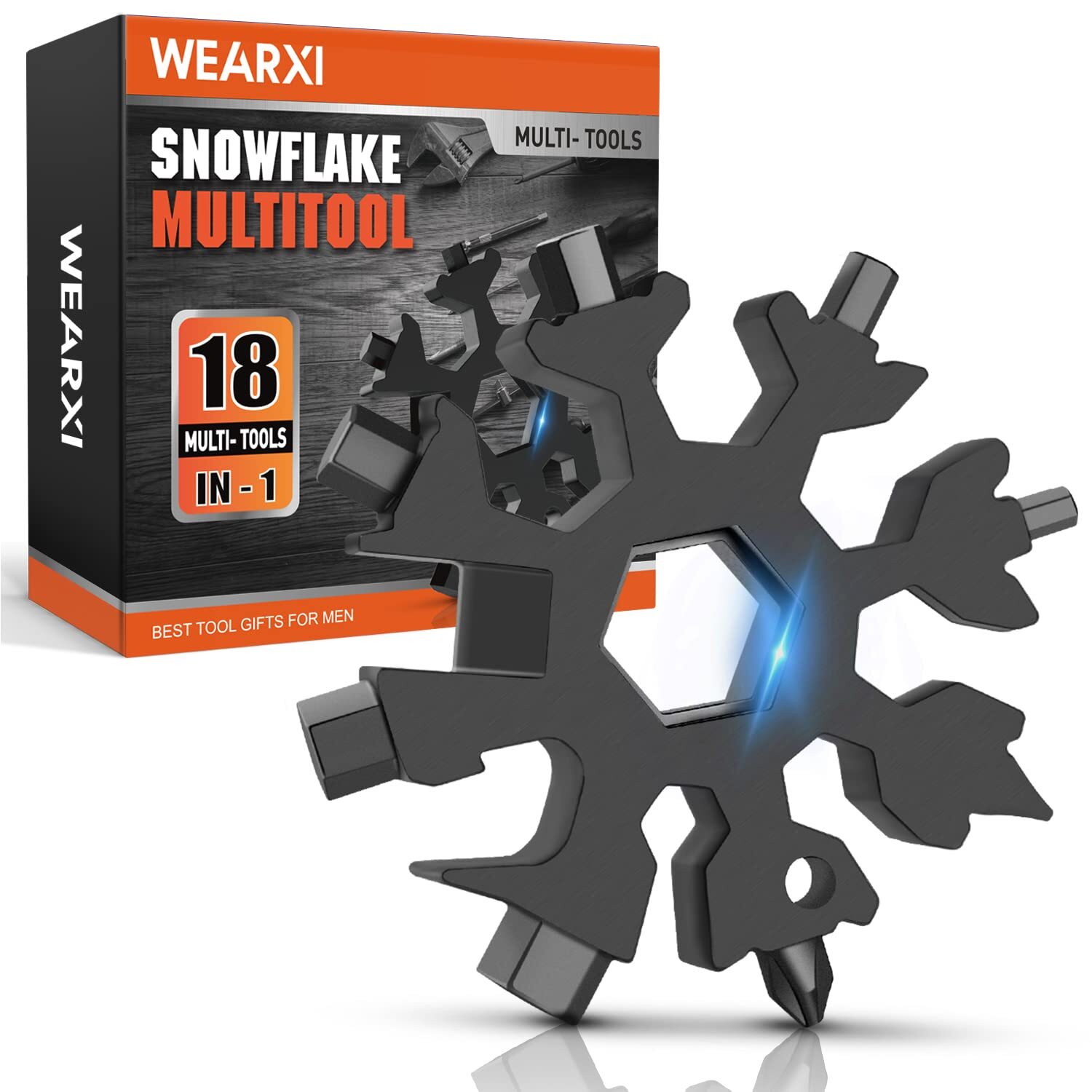Gifts For Men Valentines Day Gifts For Him 18 In 1 Snowflake Multitool Mens Gift