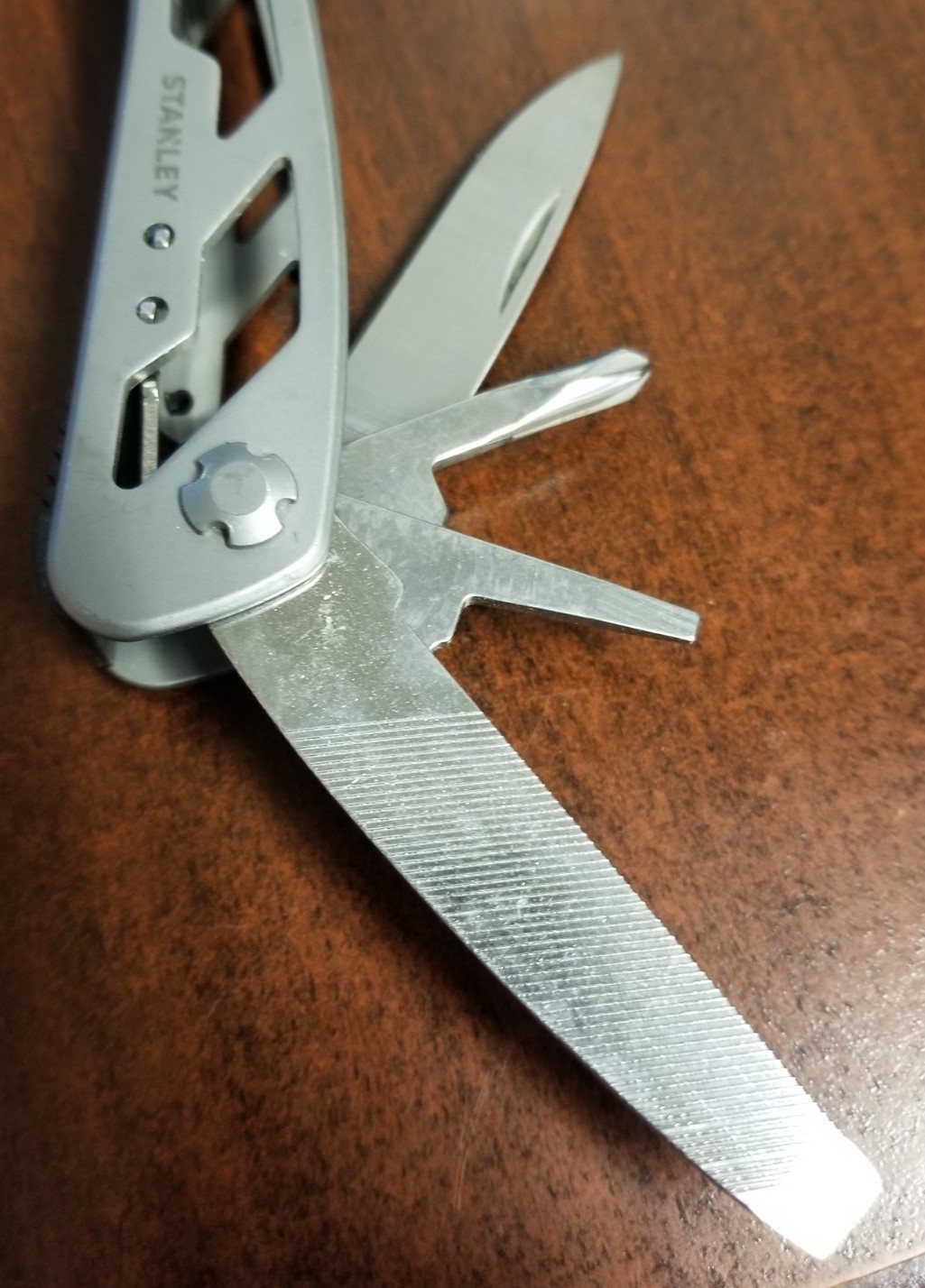 STANLEY 12-in-1 Multi-Tool with Belt Loop Pouch Stainless Steel