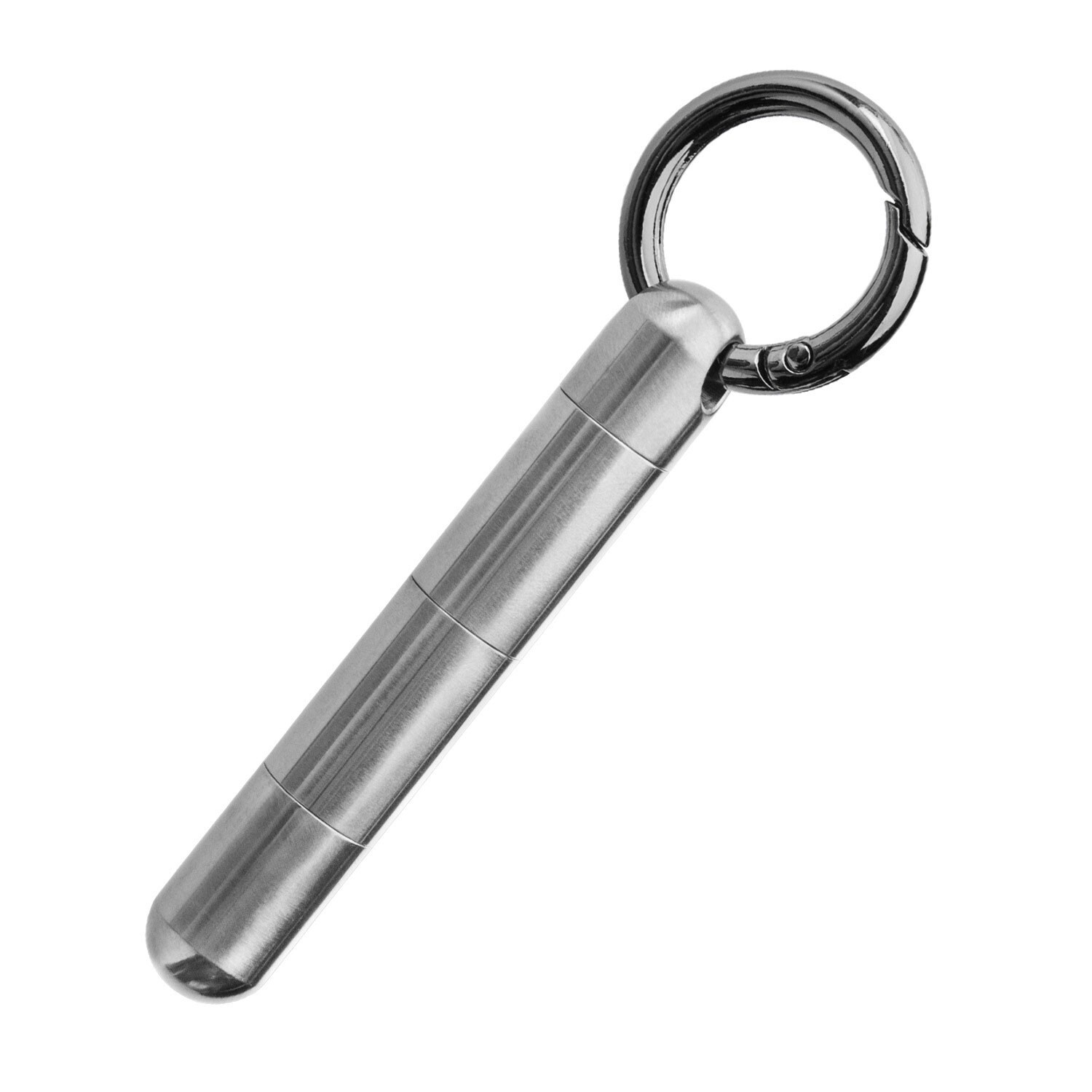 Titanium Alloy Waterproof Case Pill Sealed Box Portable EDC Outdoor Storage Tool