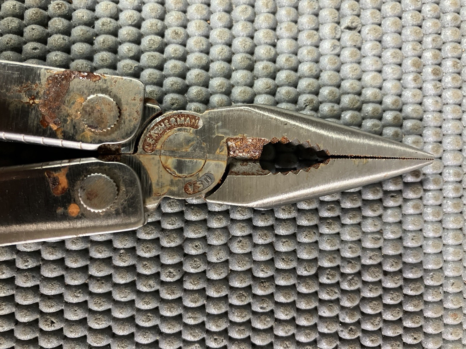 Vintage Original Leatherman Pocket Survival Tool PST, Pre Date Stamp