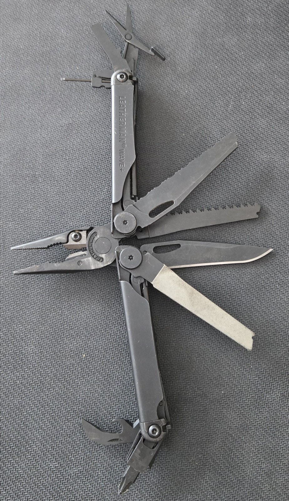 Leatherman Wave Plus + Multi-Tool, BLACK OXIDE! WITH SHEATH!