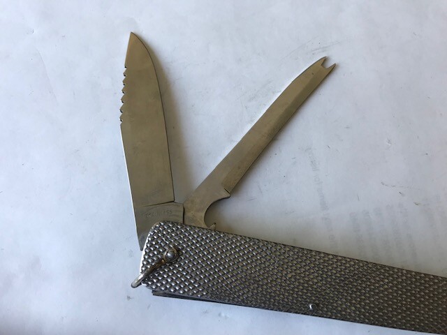 Personal pocket knife, Stainless steel Knife and blades, 6 inches long