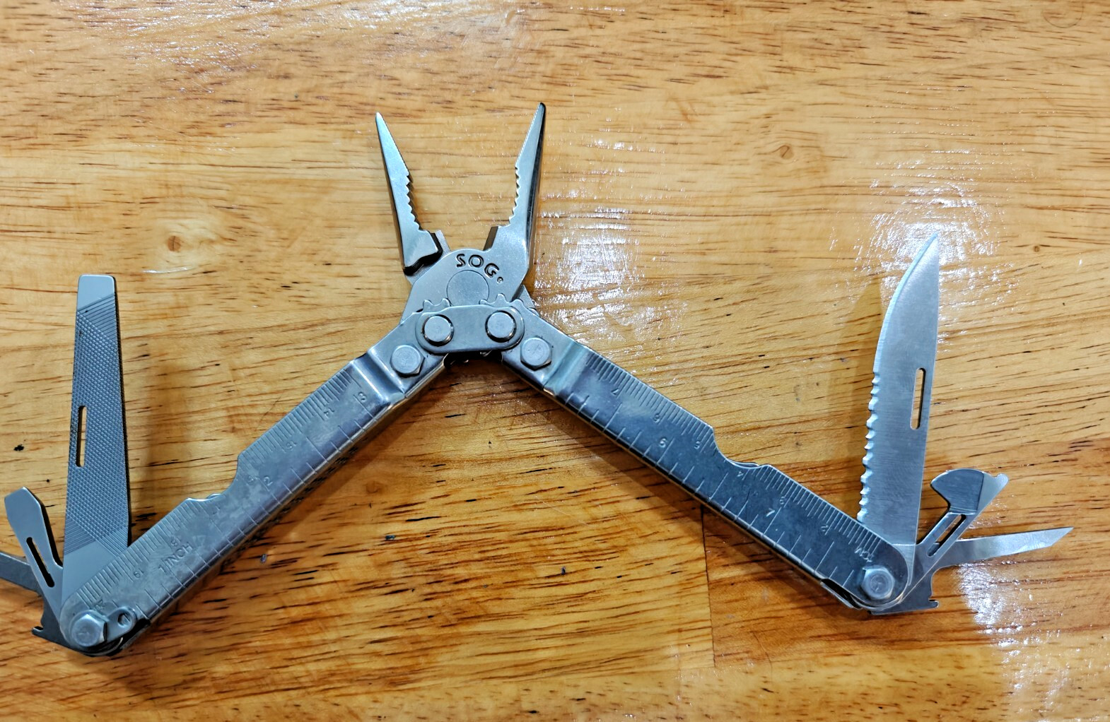 SOG Pocket Power Plier S44 multi-tool USA Discontinued NOS