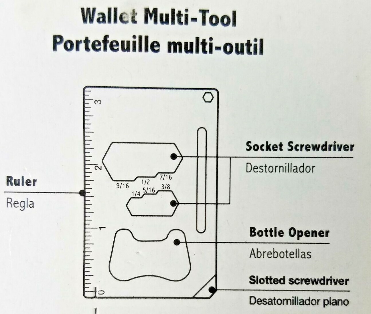 Sheffield 4 Piece Multi-Tool and Knife Set Blades Included Brand New