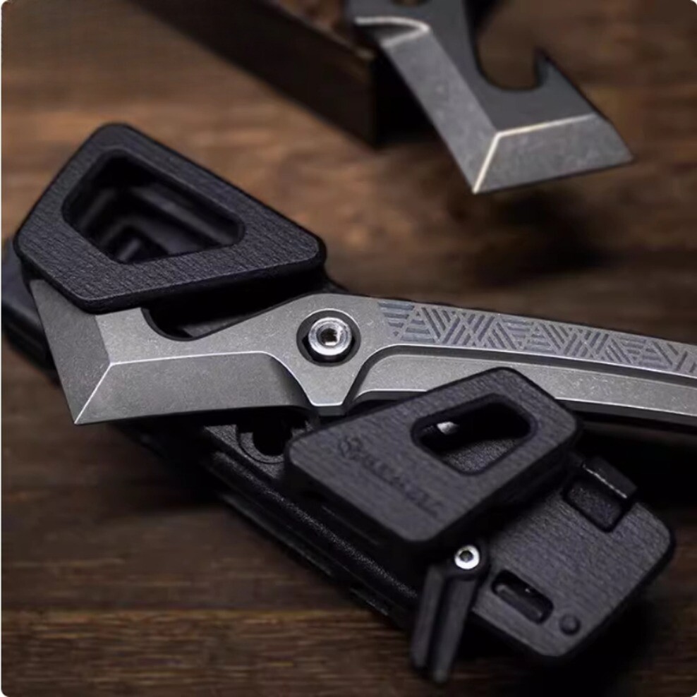 Matrix EDC pry bar Titanium alloy multifunctional Tool.