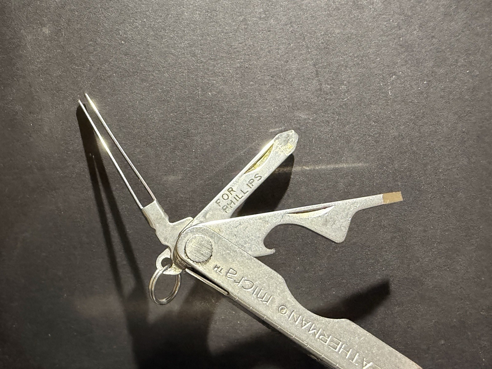Leatherman Micra 10 in 1 Multitool Stainless Steel – Hiking Camping Fishing