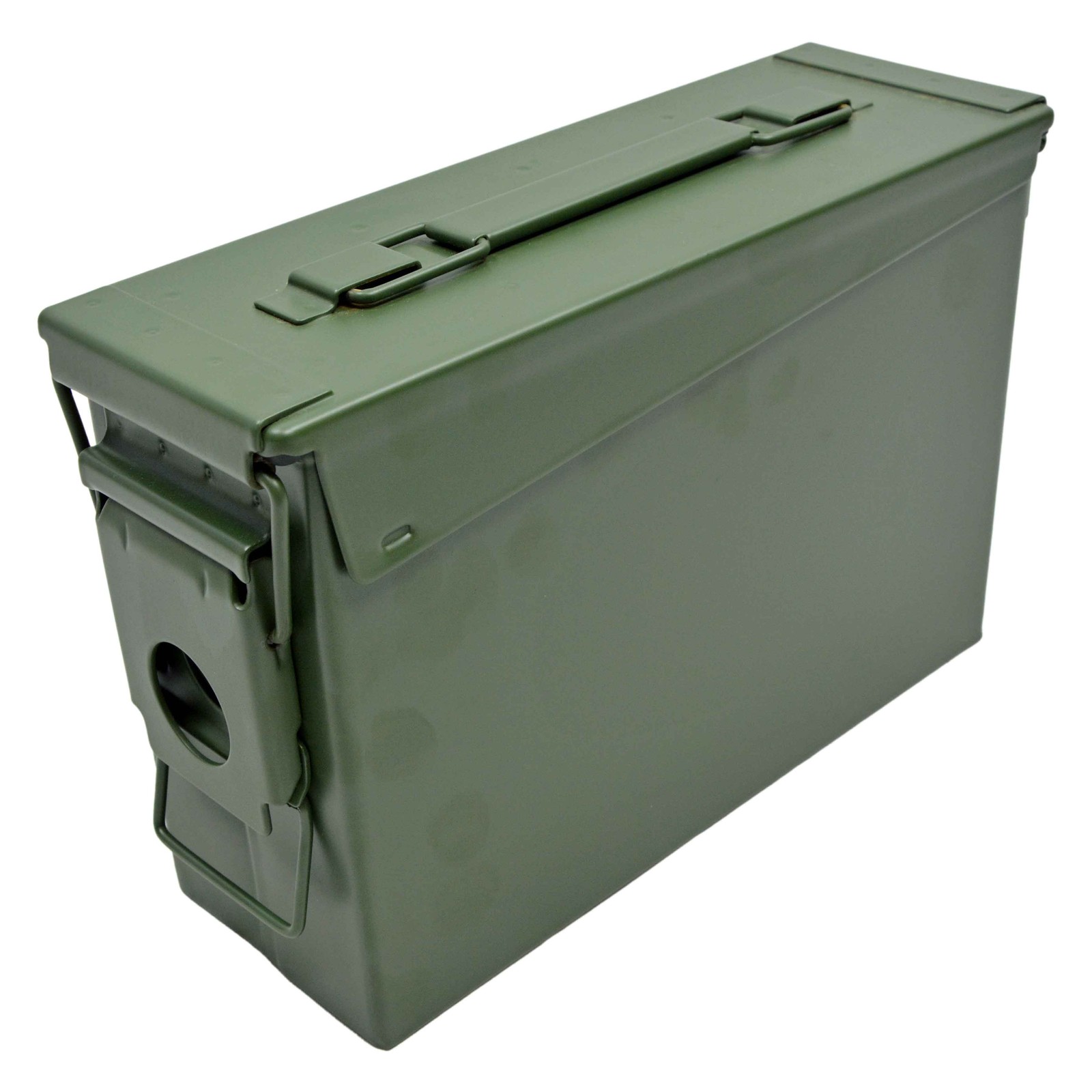 US Ammo Box, Cal. 30mm US AMMO BOX STEEL Metal Crate Metal Box Metal