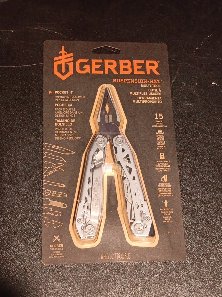 Gerber 31-003345 15-Function Suspension-NXT Multi-Tool Classic Butterfly Opening