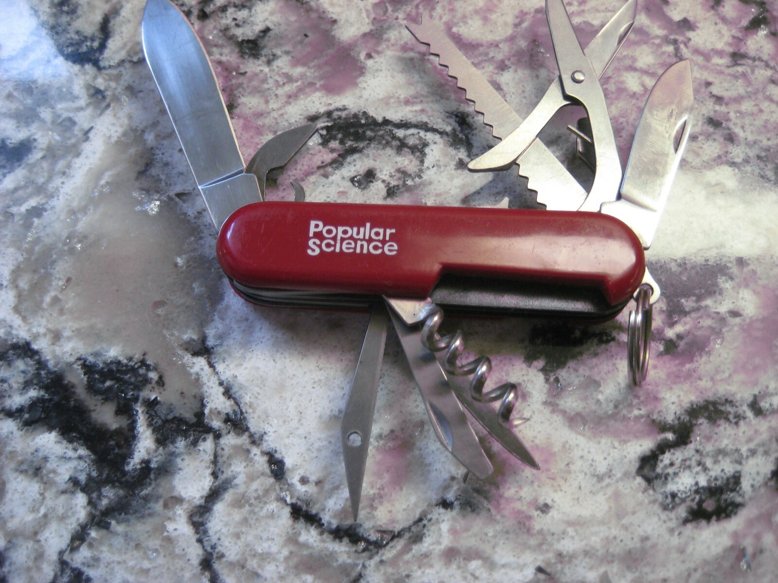 Popular Science 10 Function Multi-Tool Pocket Knife as Pictured
