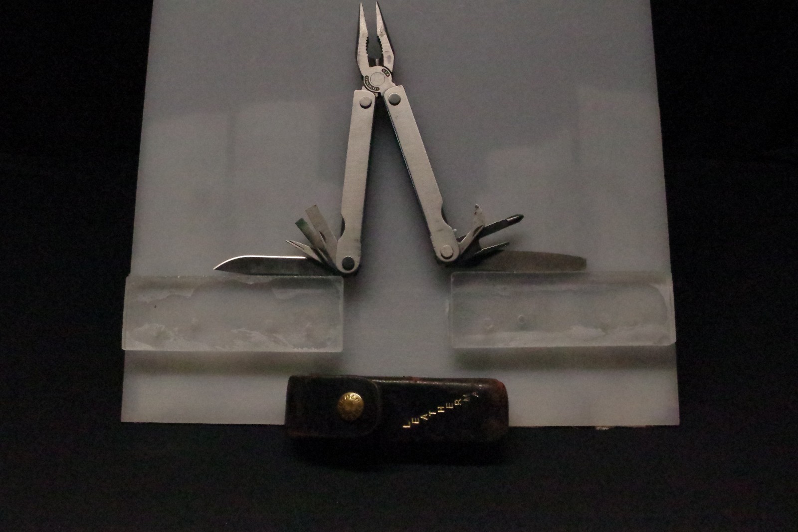 VINTAGE LEATHERMAN MULTI TOOL PST 11-IN-1 WITH LEATHERMAN SHEATH (07MA26CA)