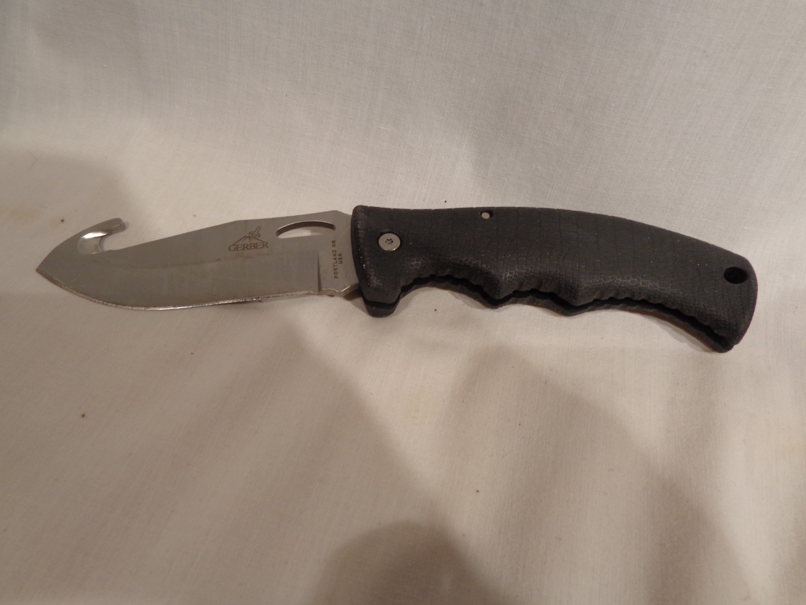 Vtg. Gerber “Camp and Field Set”, Axe, Saw, Game Saw, Lock Back USA Knife, Cases
