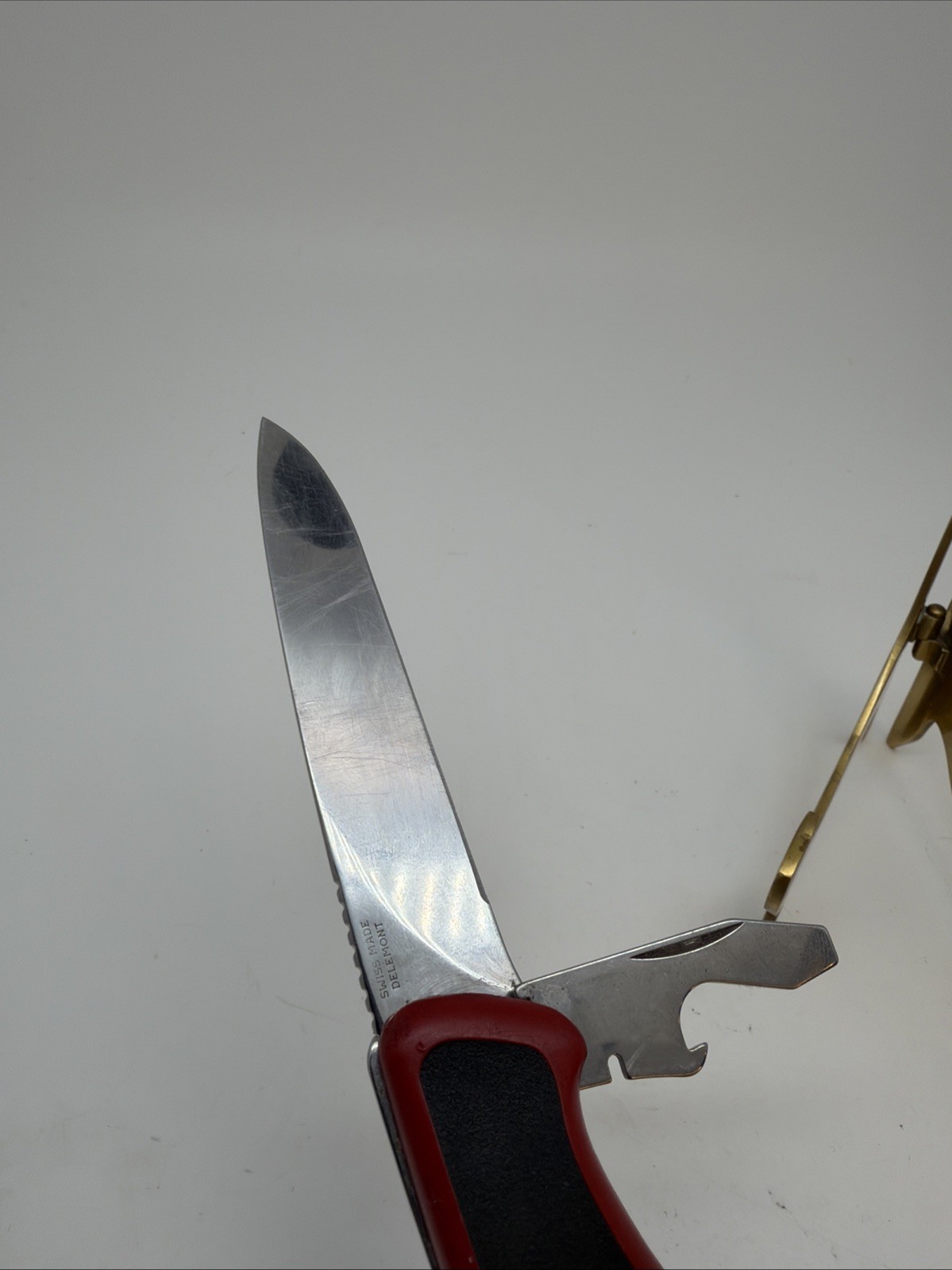 Victorinox Swiss Army Knife RangerGrip Pocket Knife Red &black
