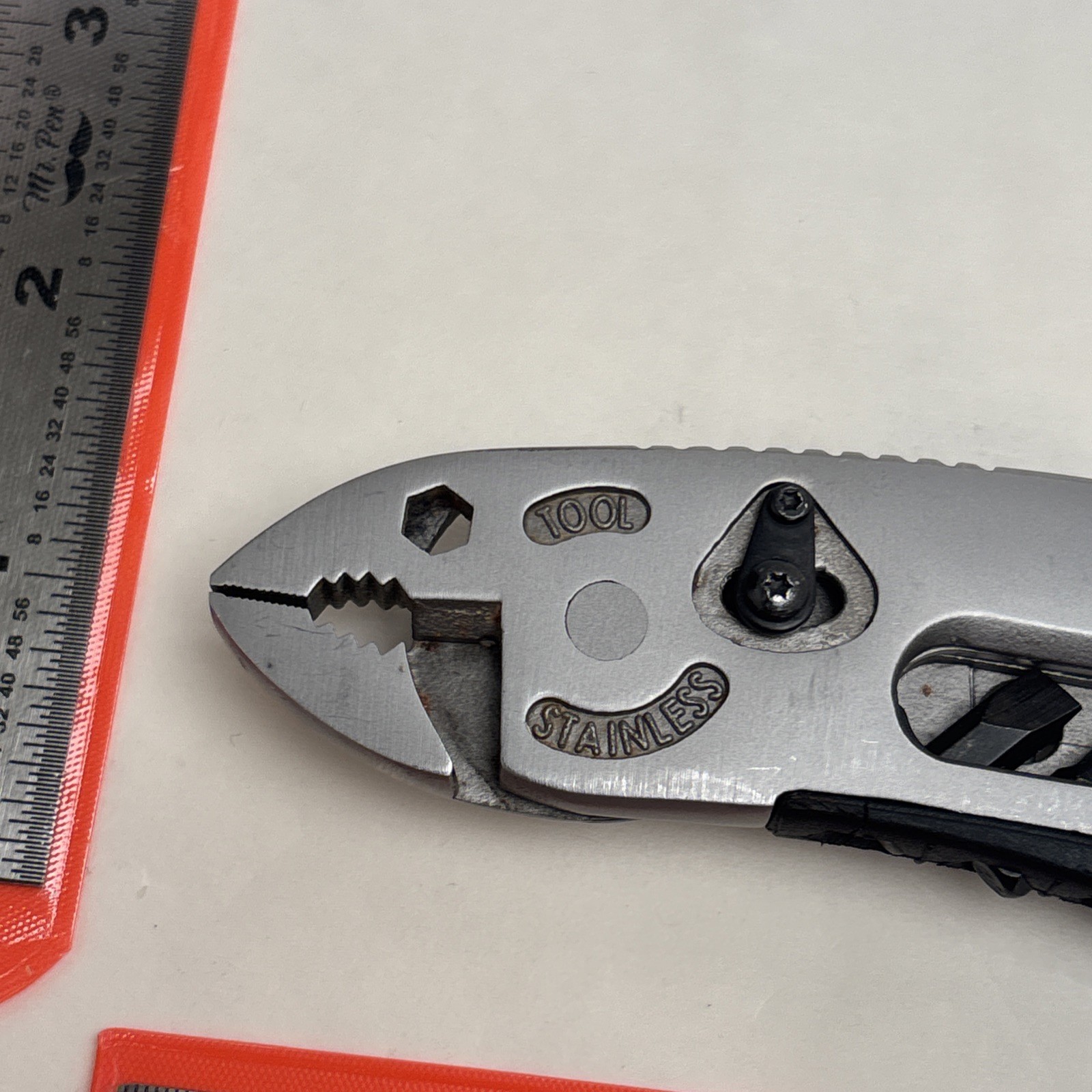 ABKT Multi Tool Set Adjustable Wrench Screwdriver Pliers Knife Survival Gear