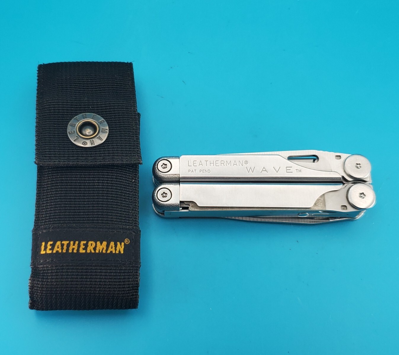 Leatherman Wave Original Vintage Retired, Dated 0502 (MAY, 2002) WITH SHEATH