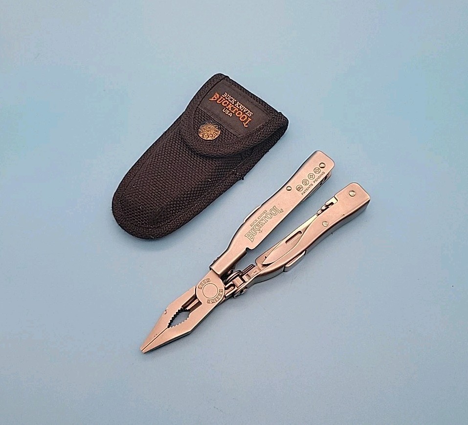 Buck Knives Bucktool 360 FL w/ File Multi-Tool w/ Sheath – USA – Retired