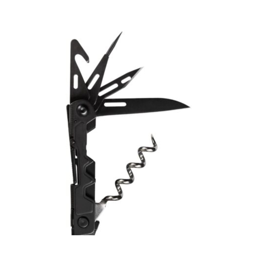 SOG PL1002CP PowerLitre 19-in-1 Mini Multi-Tool Black Oxide Pocket Tool w/ Clip