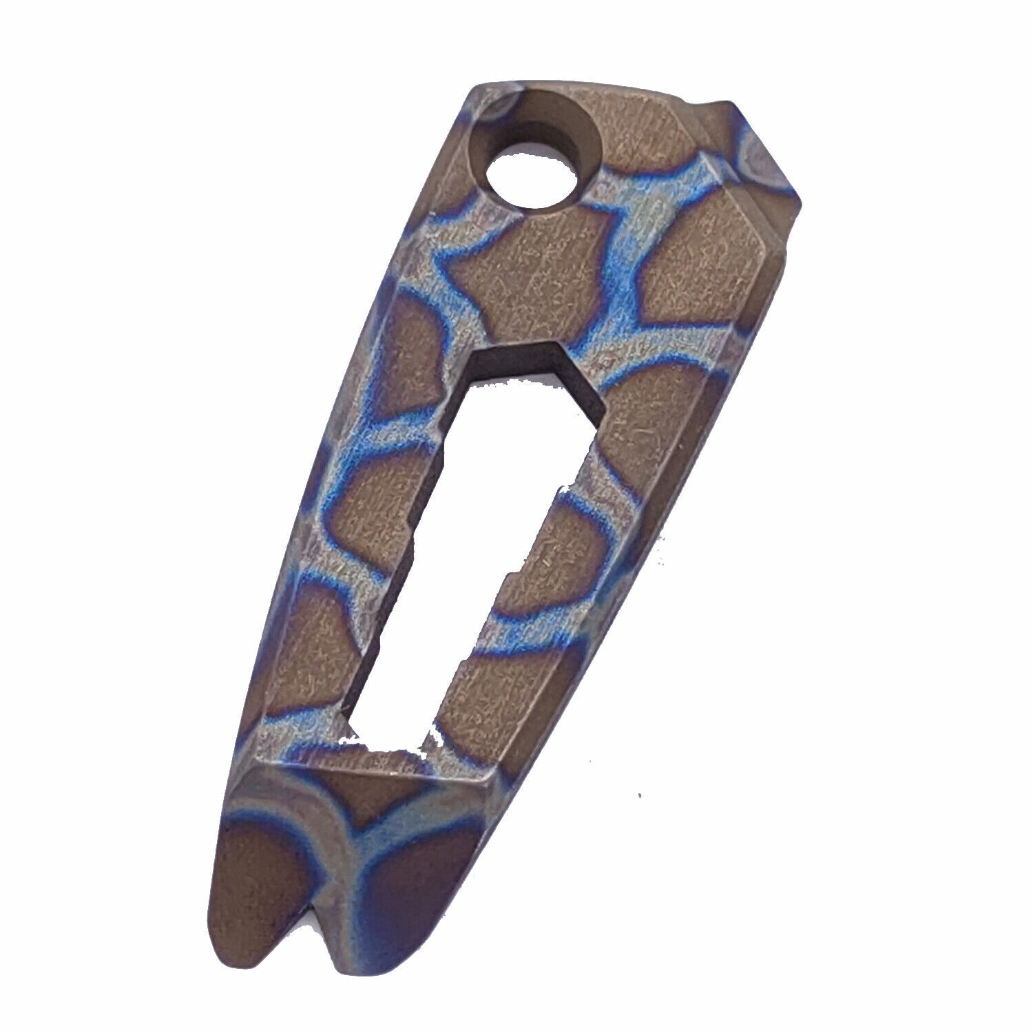 Solid TC4 Titanium Alloy Outdoor EDC Multi Tools Crowbar Pry Bar Screwdriver