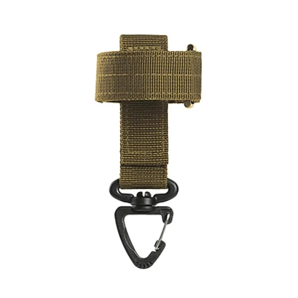Outdoor Camping Glove Strap Hiking Nylon Ribbon Keychain Tacticals Triangle tool