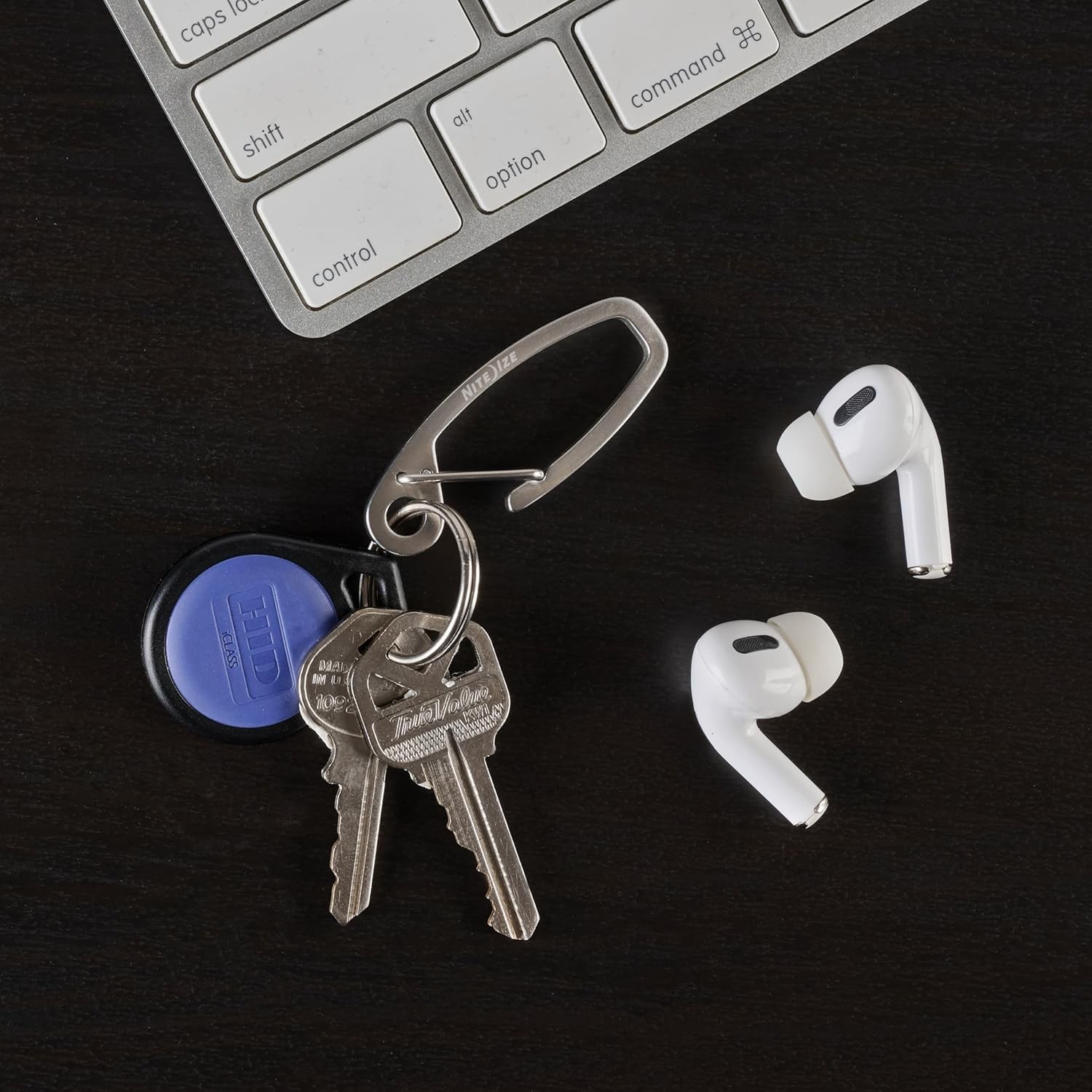Nite Ize Deep Pocket Key Carabiner Locks onto Pockets and More