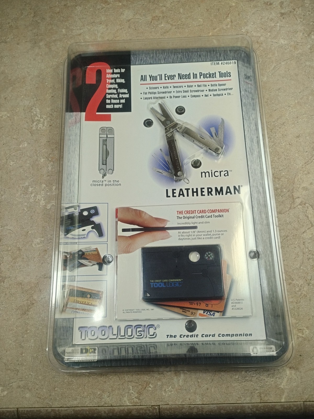 Leatherman Micra Tool Logic CC Companion New in Package 1997 Rare Sealed