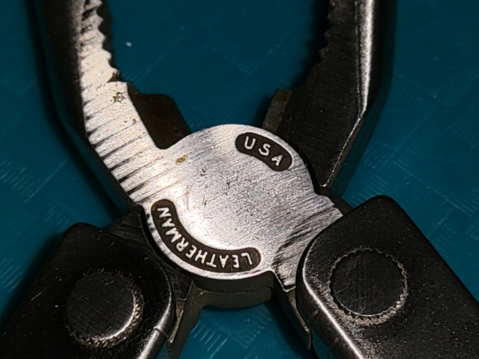 RETIRED 1993 93 LEATHERMAN MULTI-TOOL US Reg TM 1325473 PORTLAND OR w/o SHEATH