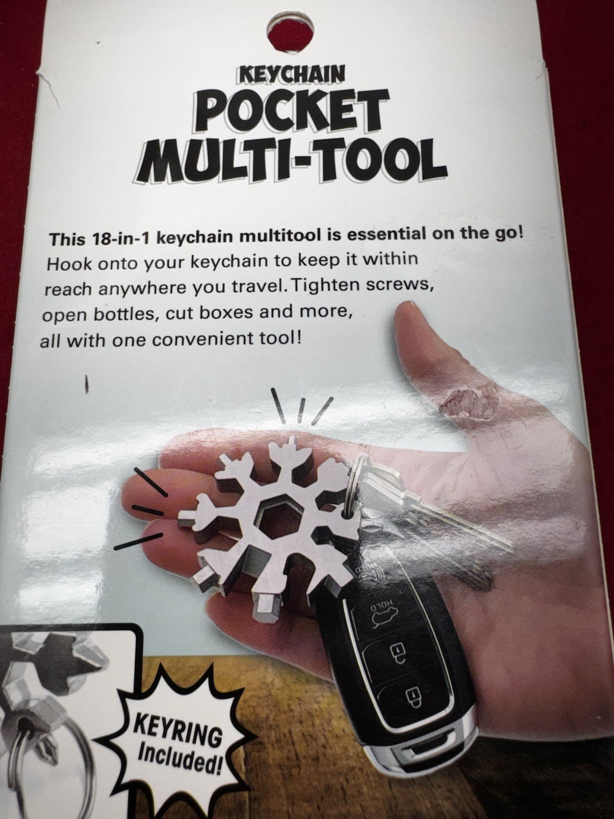 Premier Finds Key Chain Pocket Multi-Tool 18 Tools in One! Compact Size