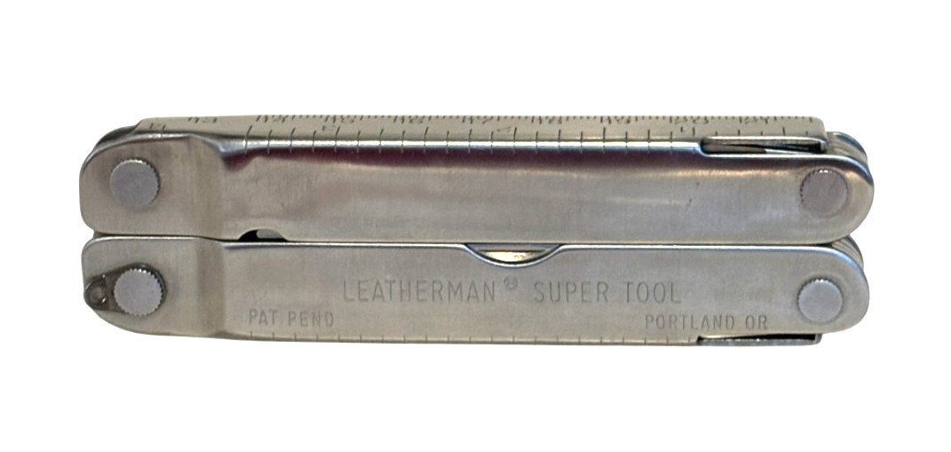 Vintage Leatherman Super Tool Leather Case Pat Pend Portland Or NICE