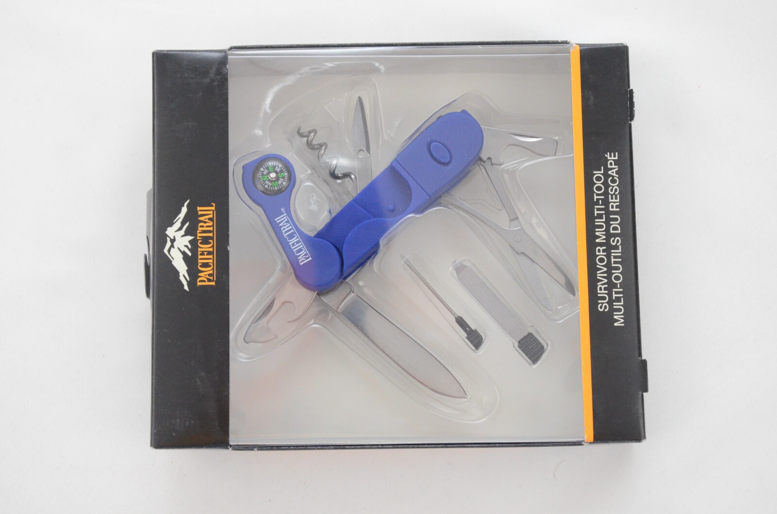 Pacific Trail Survivor Multi Tool Blue New in Box 41PA1204