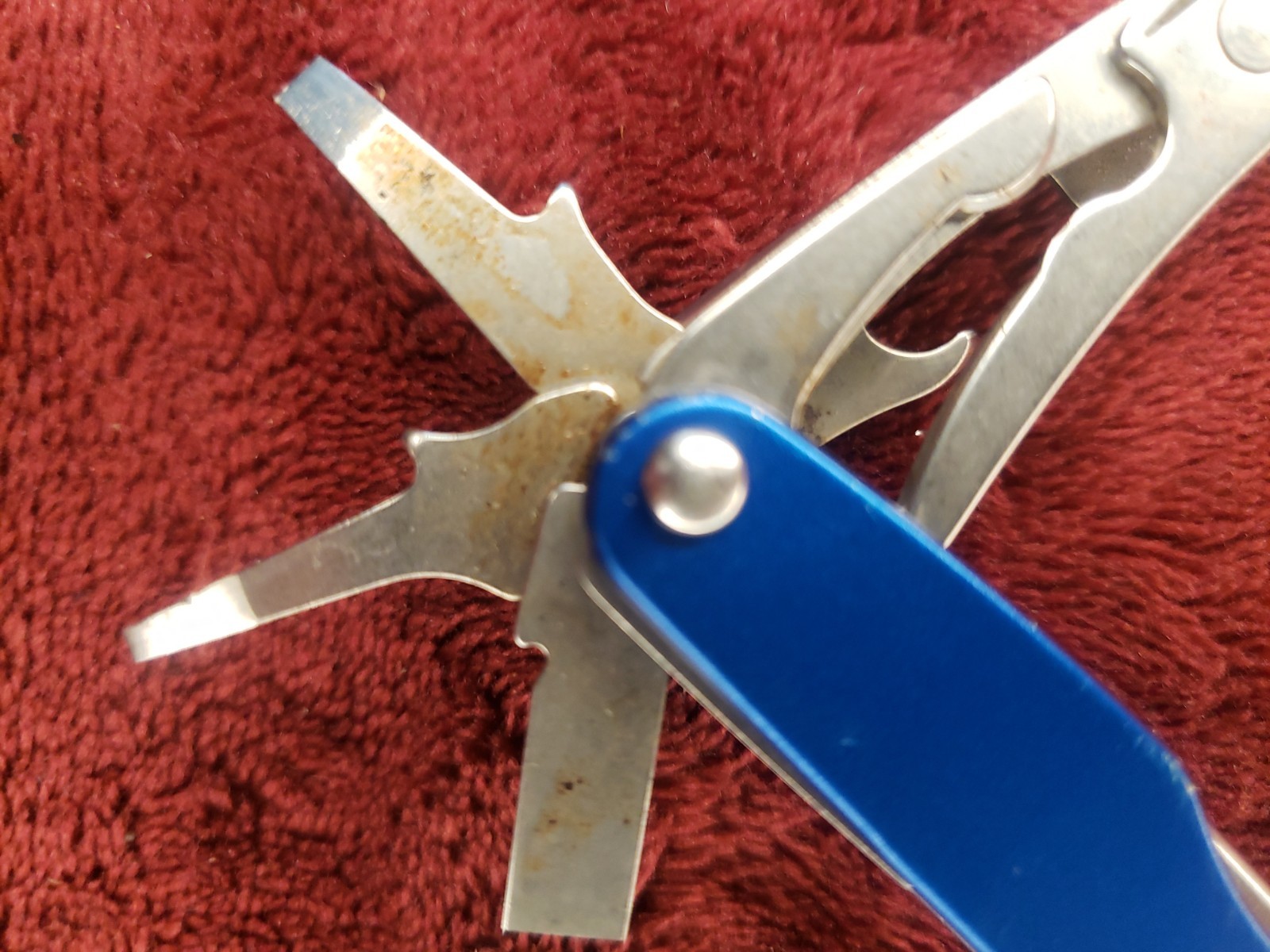 🔪🔪 Leatherman Juice CS4 Multi-Tool Stainless Pliers Multi Tool Blue Read