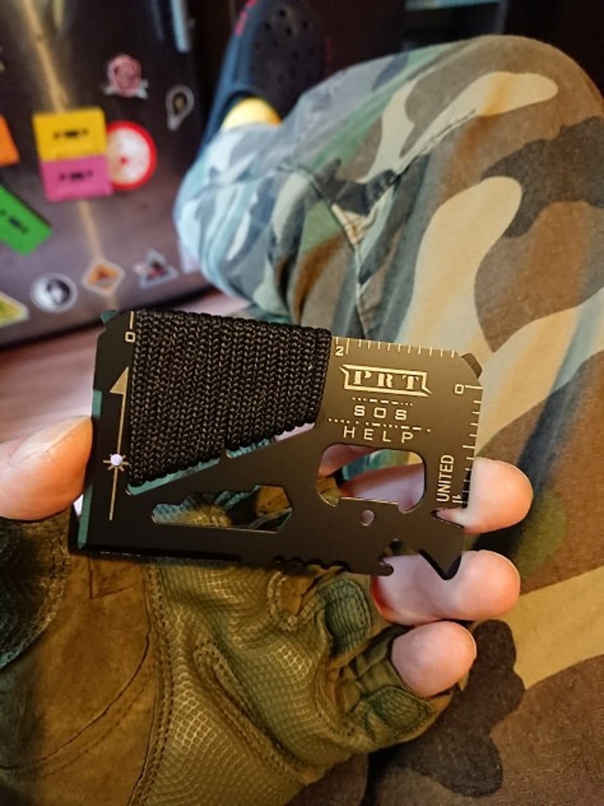 14 In 1 Beer Opener Survival Card Toolcredit Card Sized Wallet Multitools Gift F