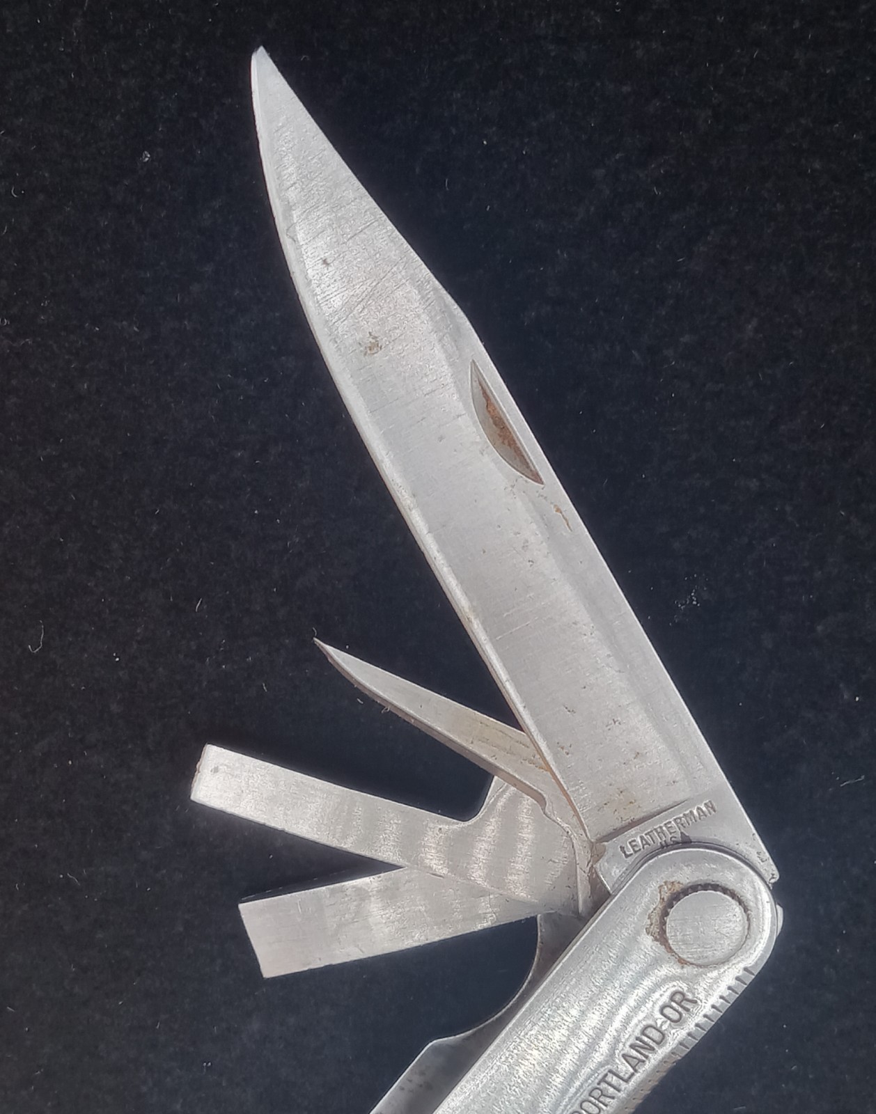 Vintage Leatherman PST Multi Tool W/ Leather Sheath June 1993 Date Code