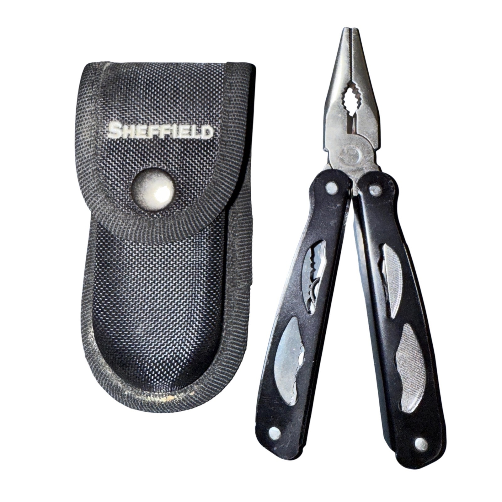 Sheffield 4 inch 9-In-1 Multi-Tool with Nylon Carry Case USA – Great Condition