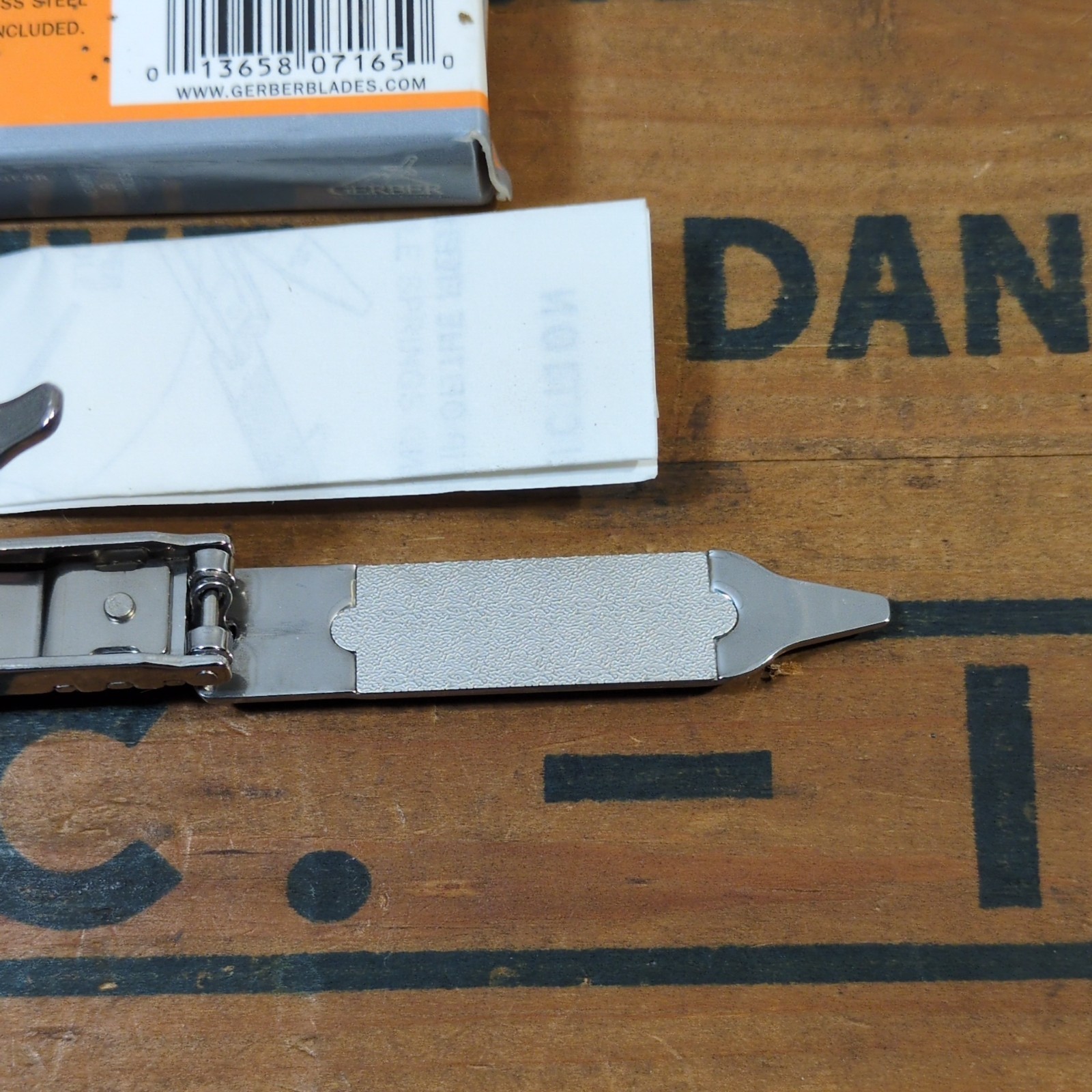 Gerber Utility Clippers W/ Key Ring, File, Screwdriver, Original Box
