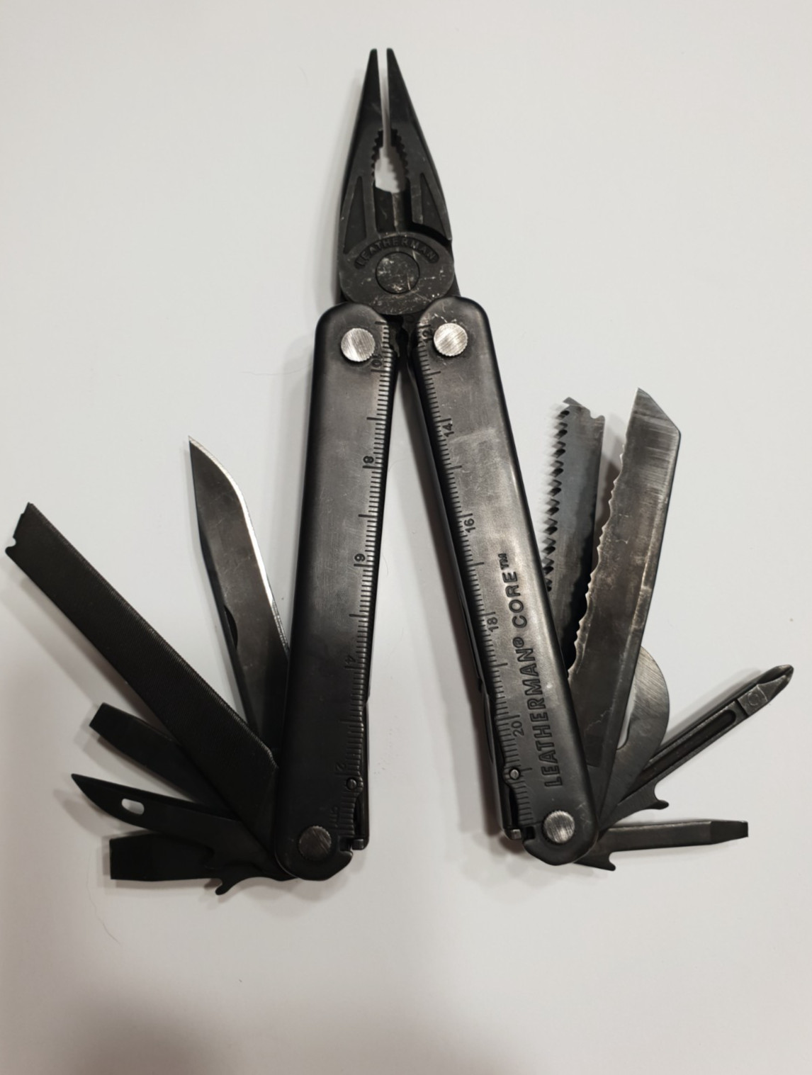 🔥 Leatherman Black BO Core Multitool Retired Rare Collectable