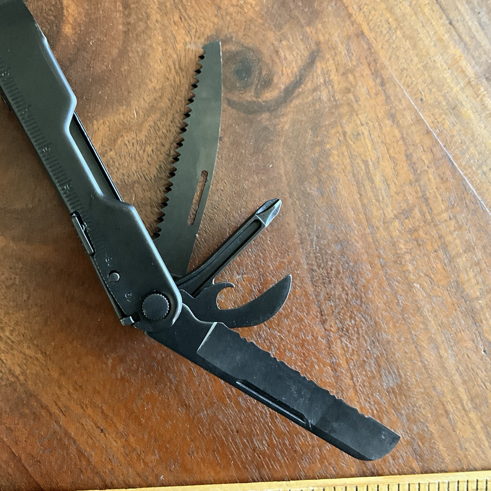 Leatherman Rebar Multi-Tool Black Oxide With Leather Sheath Fantastic Mint A+