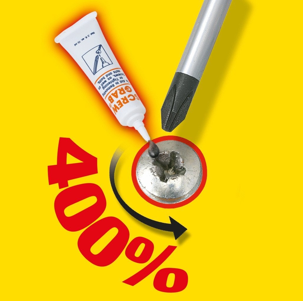 500.1010 ScrewGrab Screw Aid, 15ml