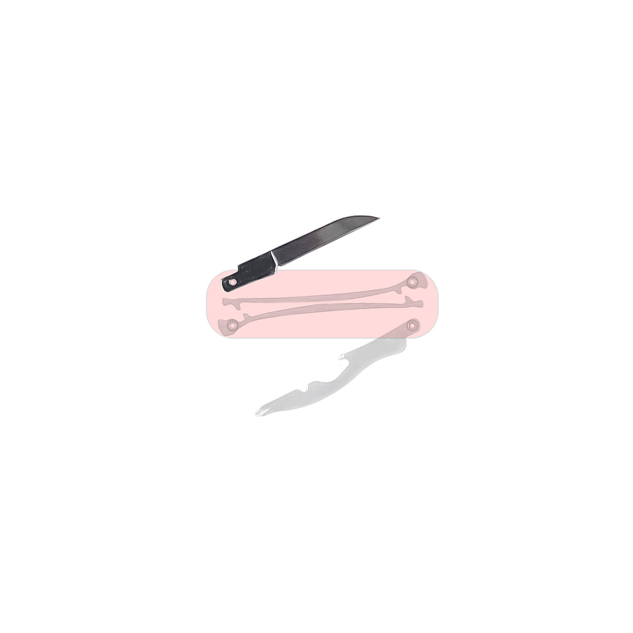 Parts from Victorinox 58mm Swiss Army Knife (Mini Champ): 1 Part For Mods or